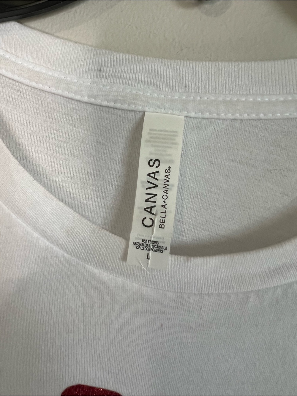 Bella Canvas White Tee - A Lot Going On At The Moment - Picture 3 of 3